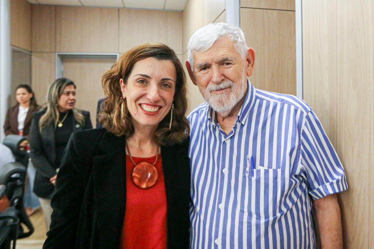 Deputado Luiz Couto se reúne com Ministra do MDA, Fernanda Machiaveli