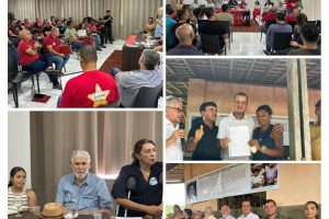 Luiz Couto participa de Encontro Regional do PT em Guarabira e de entrega de títulos de terra em Alagoa Grande