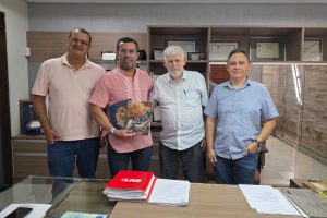 Deputado Luiz Couto recebe superintendente do IPHAN-Paraíba e diretor do CCHLA/UFPB